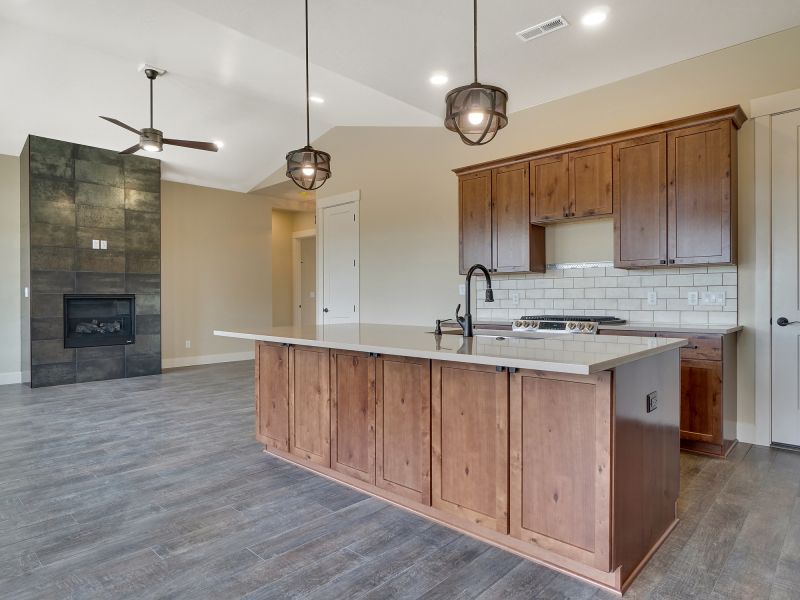 Kitchen Island Construction